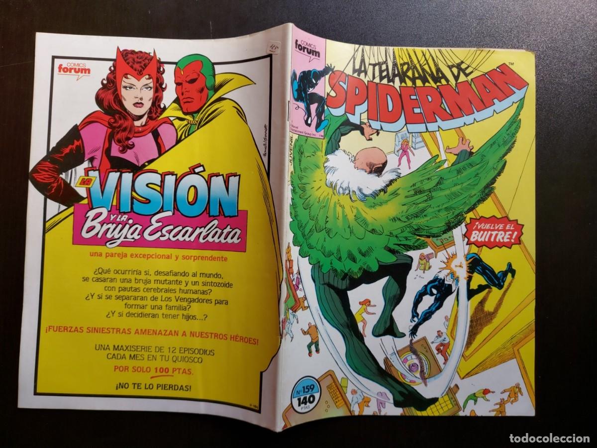 C&oacute;mics: Spiderman Vol. 1 n&ordm; 159 - Vuelve El Buitre - Comics Forum - 1988 - Foto 3