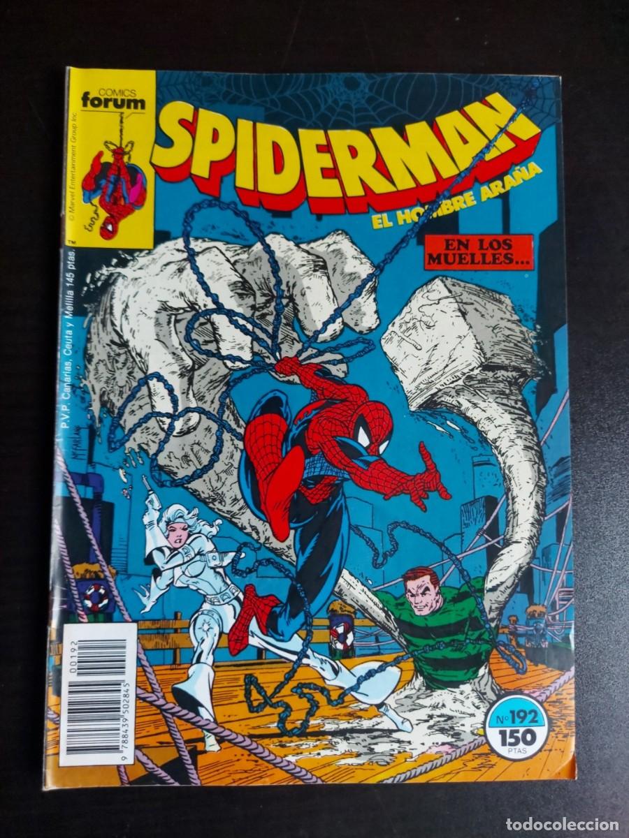 C&oacute;mics: Spiderman Vol. 1 n&ordm; 192 - En Los Muelles - Comics Forum - 1989 - Foto 1