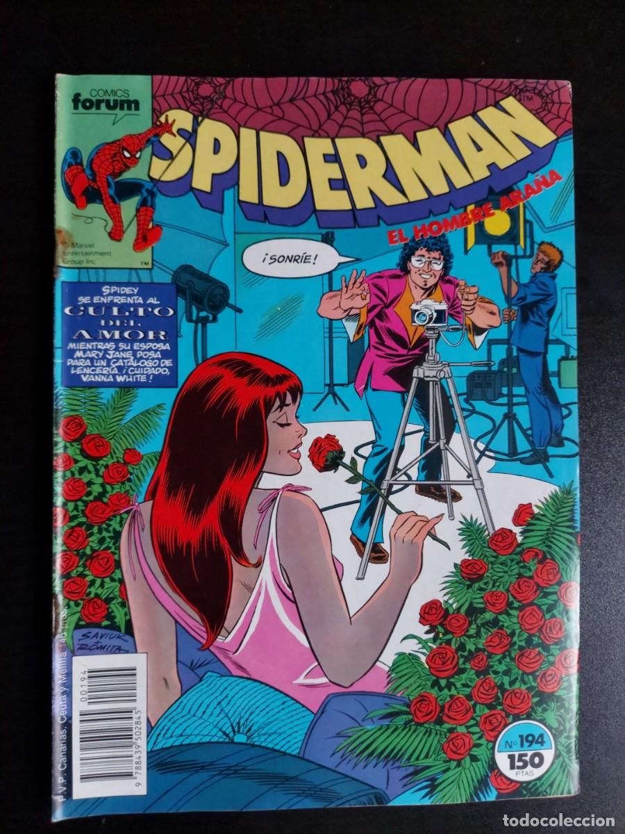 C&oacute;mics: Spiderman Vol. 1 n&ordm; 194 - Comics Forum - 1989 - Foto 1