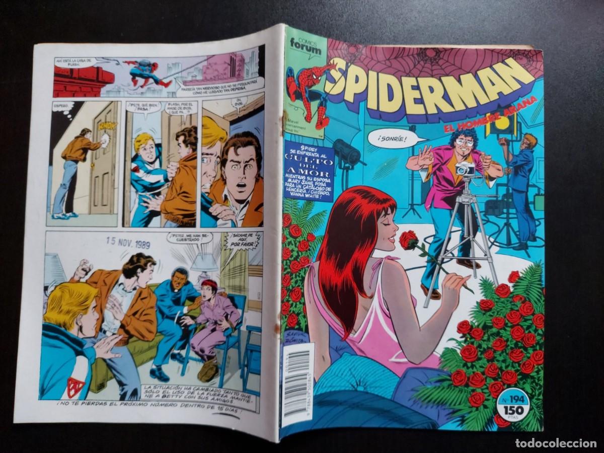 C&oacute;mics: Spiderman Vol. 1 n&ordm; 194 - Comics Forum - 1989 - Foto 3