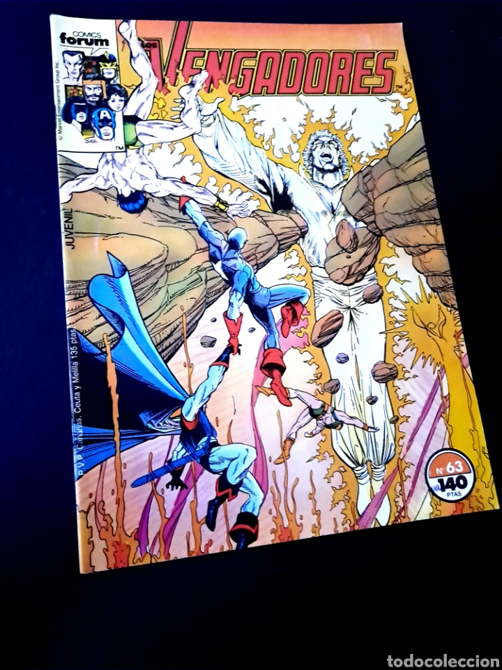 C&oacute;mics: EXCELENTE ESTADO LOS VENGADORES 63 FORUM COMICS GRAPA - Foto 1