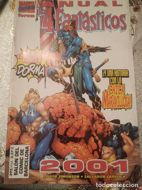 C&oacute;mics: LOS 4 FANTASTICOS anual 2001 FORUM - Foto 1