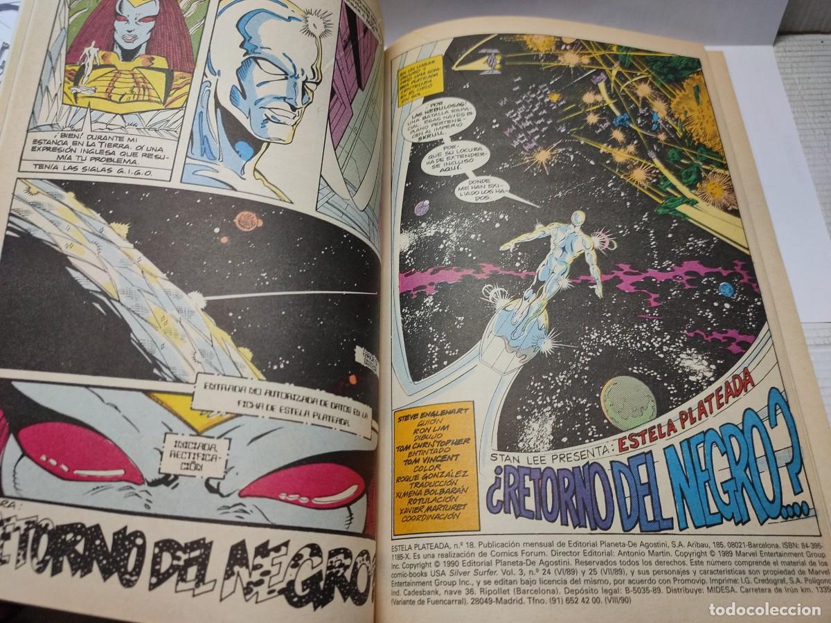 C&oacute;mics: COMIC ESTELA PLATEEADA - Retapado del 16 al 20 de FORUM - 1990 - Foto 4