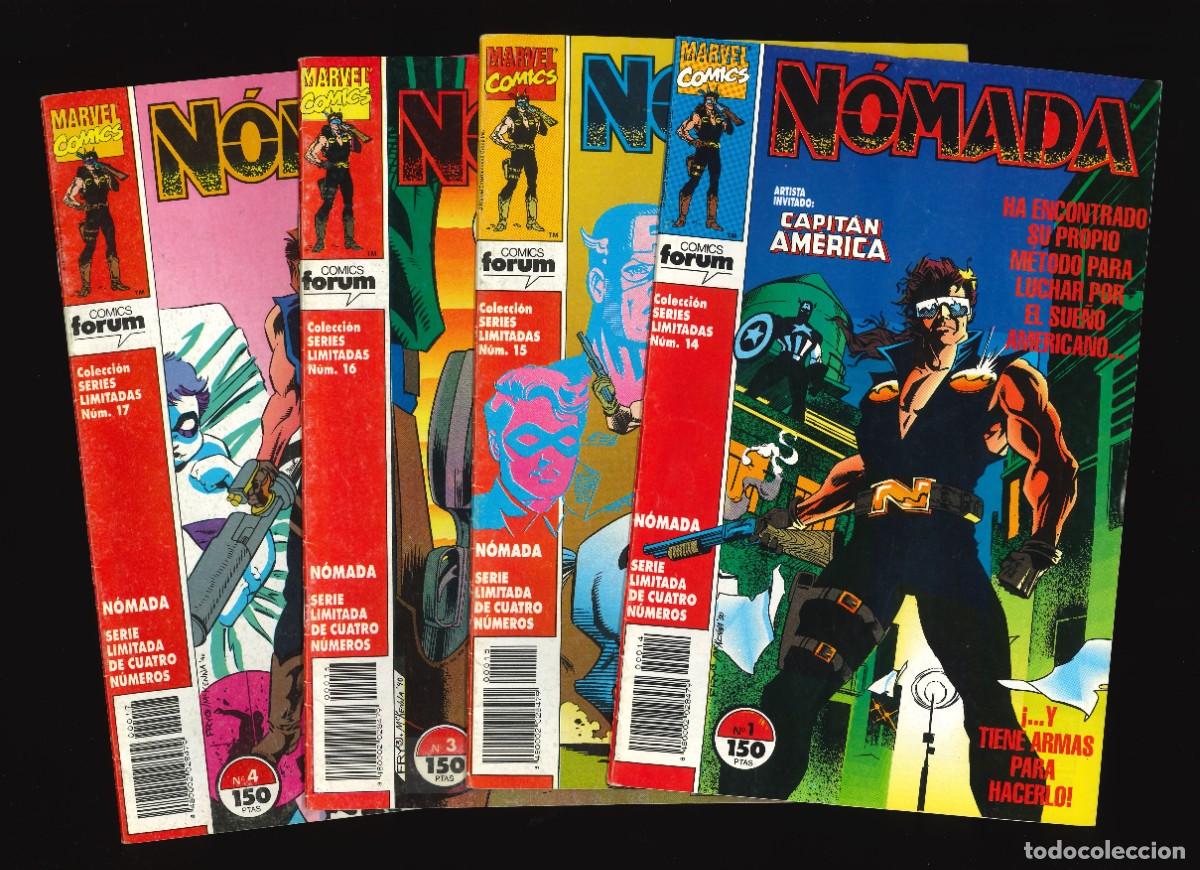 C&oacute;mics: N&Oacute;MADA - FORUM / COLECCI&Oacute;N COMPLETA (4 N&Uacute;MEROS) - Foto 1