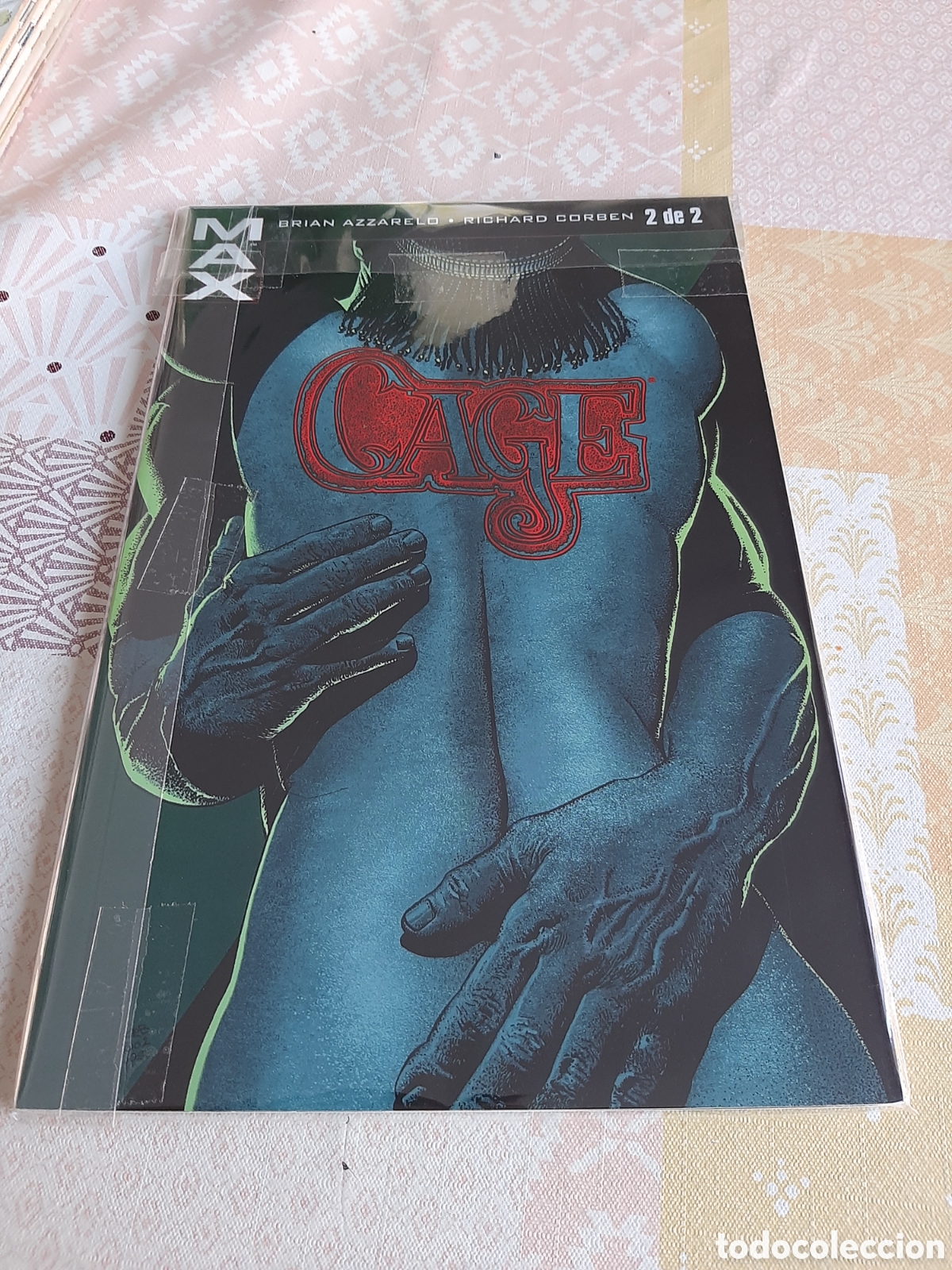 C&oacute;mics: Cage, Richard Corben y Brian Azzarelo, Completa 2 volumenes, Marvel Max - Foto 2