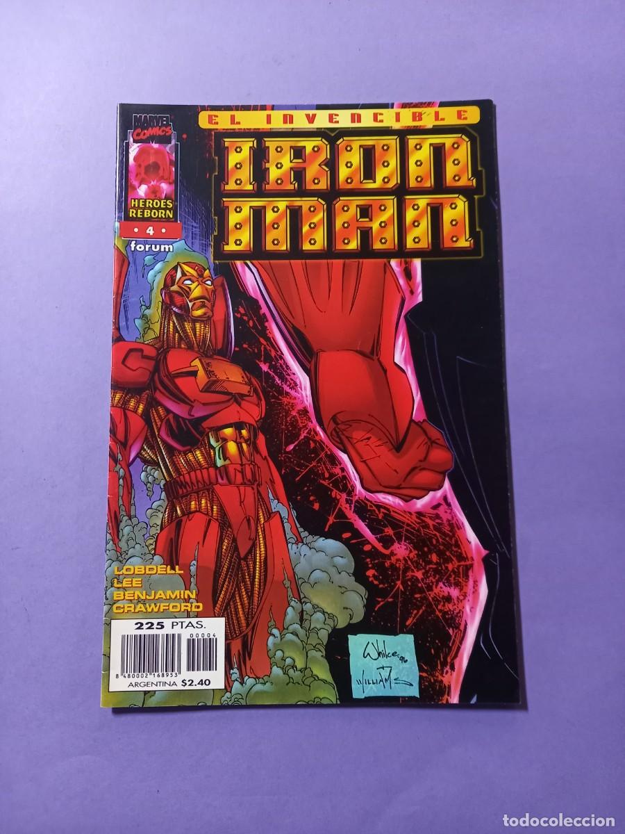 C&oacute;mics: Iron Man N&ordm; 4 Heroes Reborn Marvel REF C2 - Foto 1