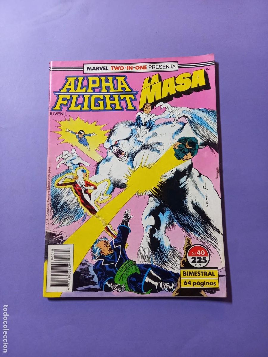 C&oacute;mics: Marvel Two-in-One ALPHA FLIGHT LA MASA N&ordm; 40 REF C2 - Foto 1