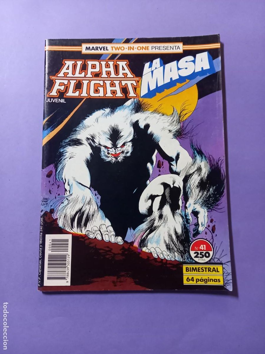 C&oacute;mics: Marvel two-in-One ALPHA FLIGHT LA MASA N&ordm; 41 REF C2 - Foto 1