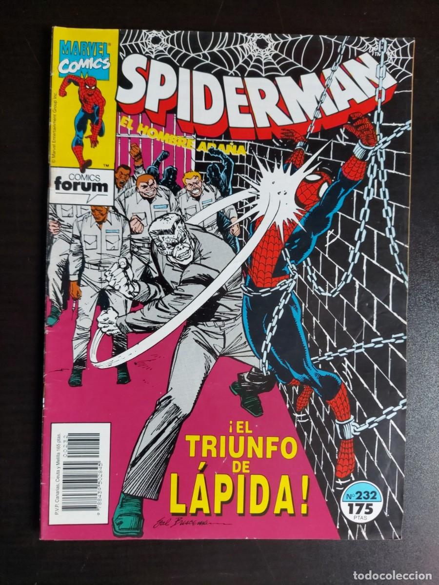 C&oacute;mics: Spiderman Vol. 1 n&ordm; 232 - El Triunfo De L&aacute;pida - C&oacute;mics Forum - 1991 - Foto 1