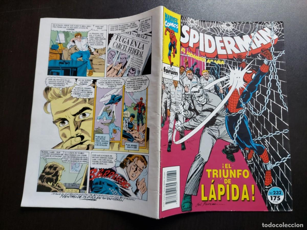 C&oacute;mics: Spiderman Vol. 1 n&ordm; 232 - El Triunfo De L&aacute;pida - C&oacute;mics Forum - 1991 - Foto 2