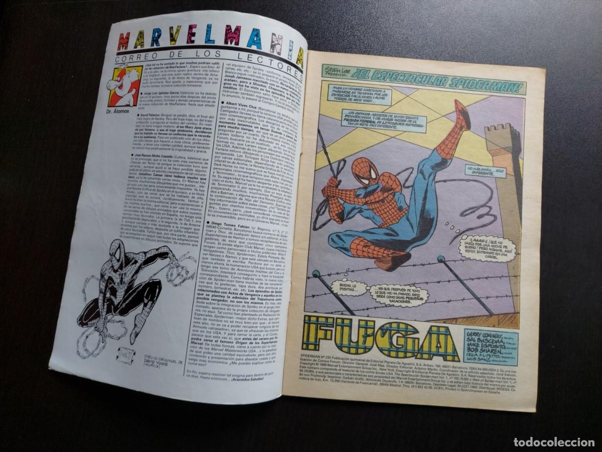 C&oacute;mics: Spiderman Vol. 1 n&ordm; 232 - El Triunfo De L&aacute;pida - C&oacute;mics Forum - 1991 - Foto 4