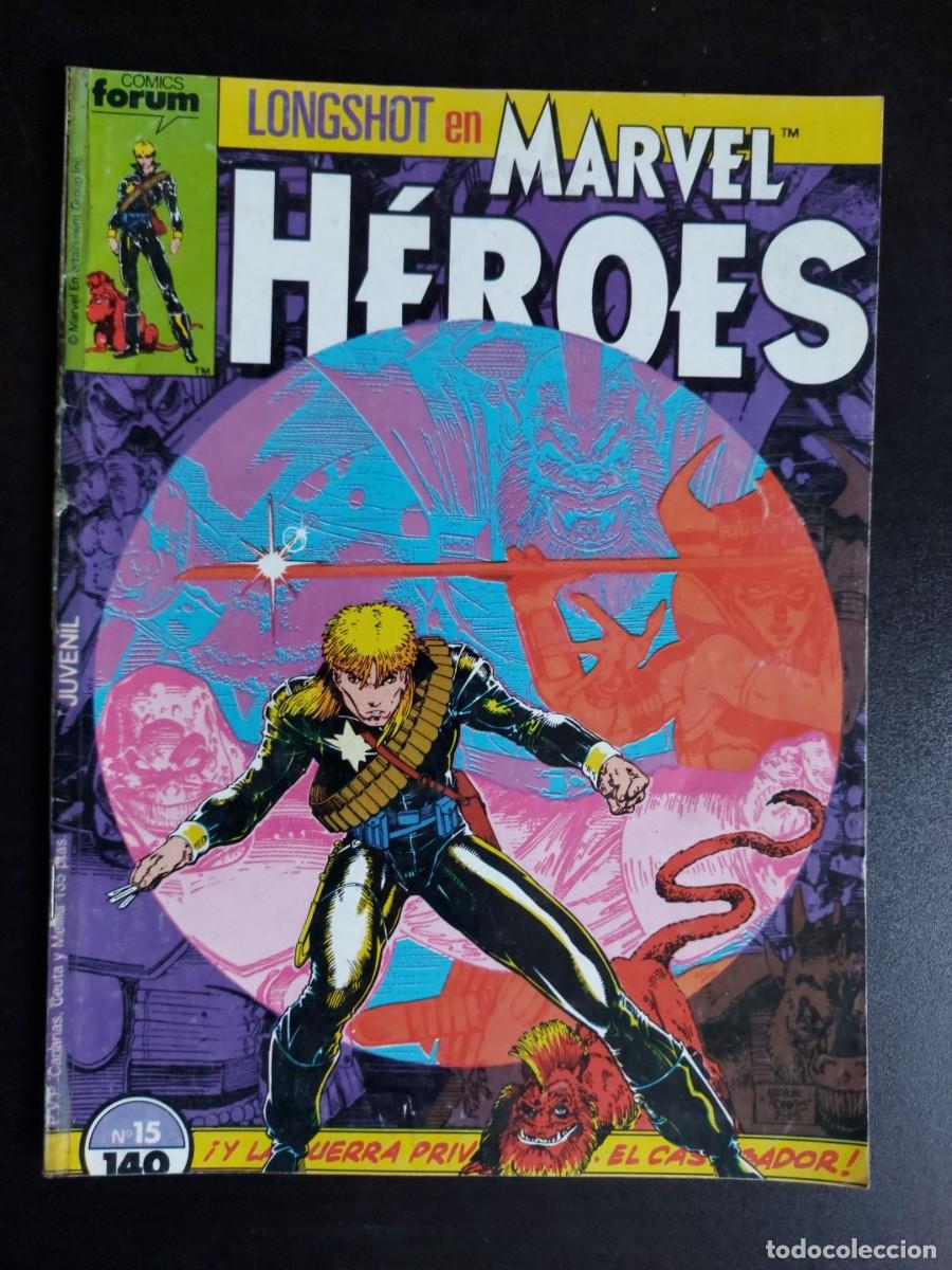 C&oacute;mics: Longshot en Marvel H&eacute;roes N&uacute;mero 15 - Comics Forum - 1988 - Foto 1