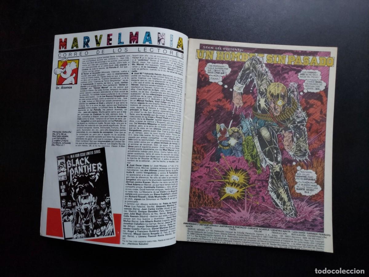C&oacute;mics: Longshot en Marvel H&eacute;roes N&uacute;mero 15 - Comics Forum - 1988 - Foto 4