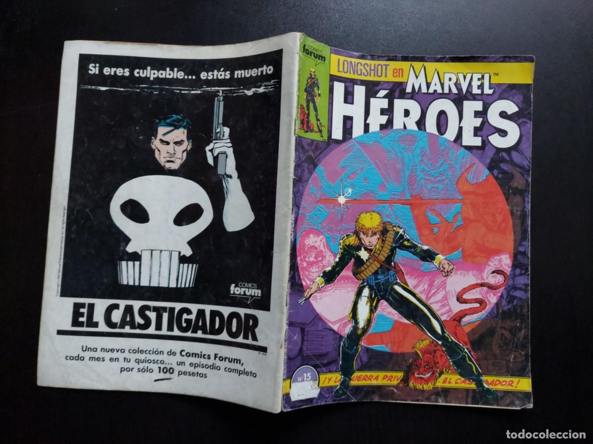 C&oacute;mics: Longshot en Marvel H&eacute;roes N&uacute;mero 15 - Comics Forum - 1988 - Foto 1