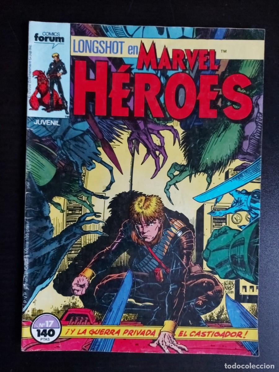 C&oacute;mics: Longshot en Marvel H&eacute;roes N&uacute;mero 17 - Comics Forum - 1988 - Foto 1