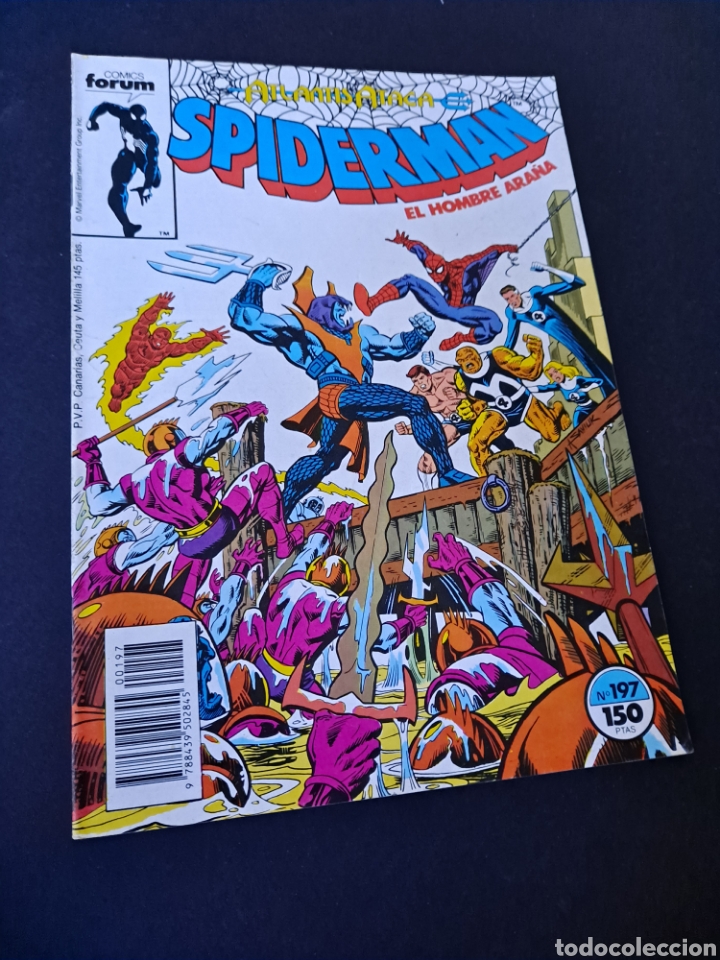 C&oacute;mics: EXCELENTE ESTADO SPIDERMAN 197 FORUM COMICS GRAPA SPIDER-MAN - Foto 1