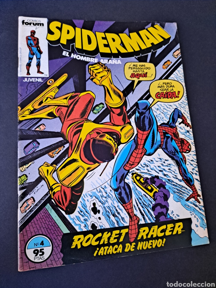 C&oacute;mics: EXCELENTE ESTADO SPIDERMAN 4 FORUM COMICS GRAPA SPIDER-MAN - Foto 1