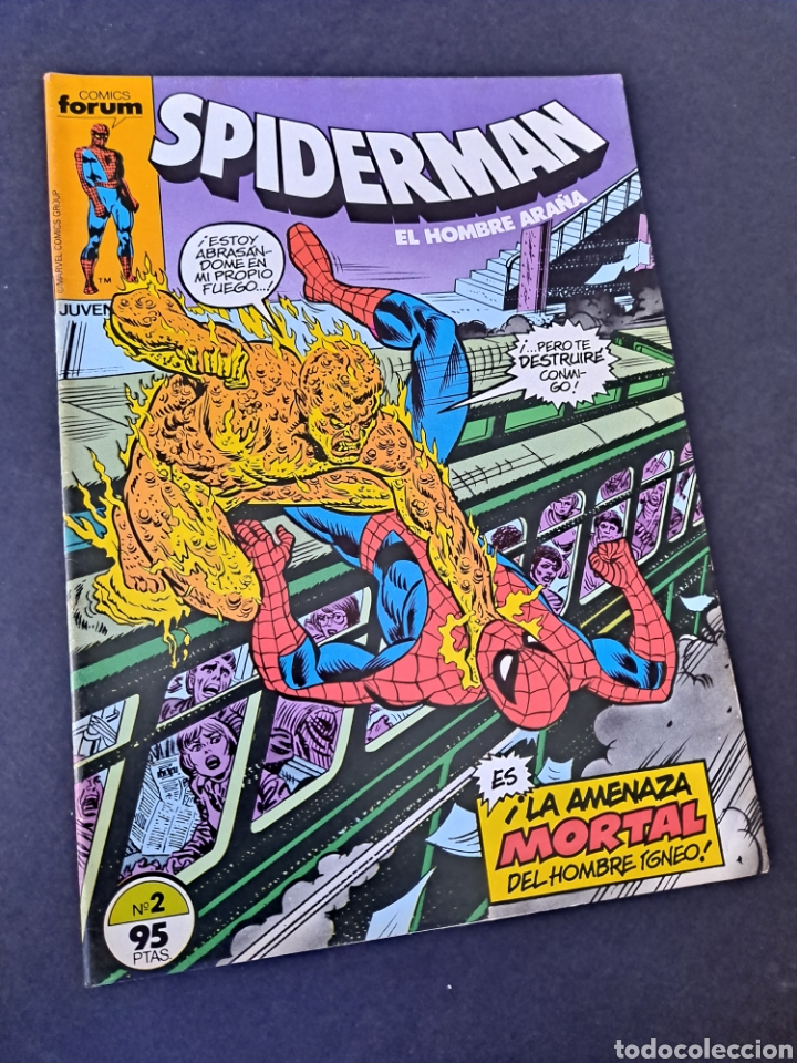 C&oacute;mics: EXCELENTE ESTADO SPIDERMAN 2 FORUM COMICS GRAPA SPIDER-MAN - Foto 1