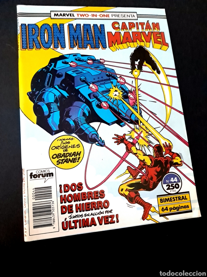 C&oacute;mics: EXCELENTE ESTADO IRON MAN 44 MARVEL TWO-IN-ONE FORUM COMICS GRAPA - Foto 1