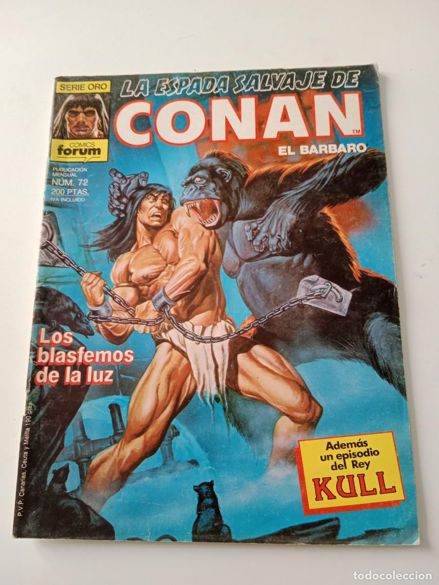 C&oacute;mics: LA ESPADA SALVAJE DE CONAN EL B&Aacute;RBARO N&deg;. 72 - Foto 1
