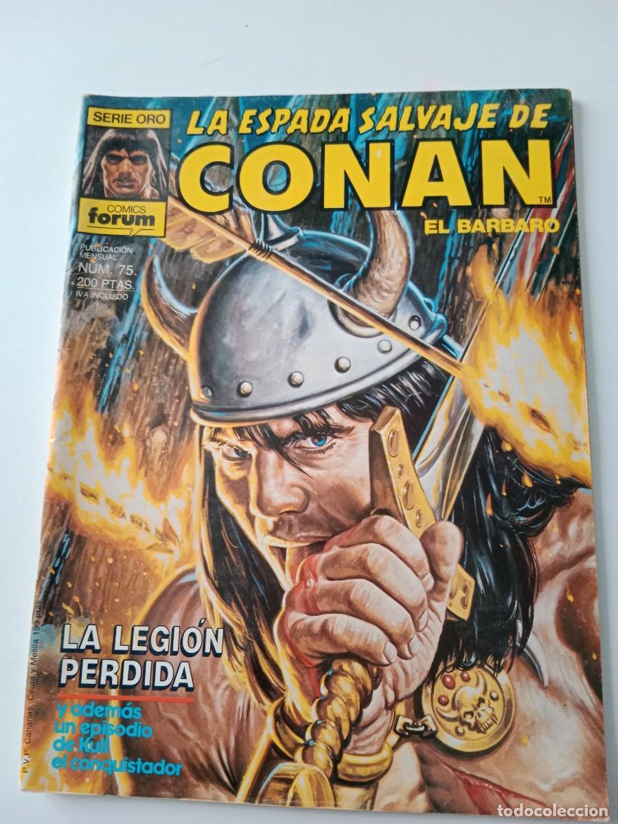 C&oacute;mics: LA ESPADA SALVAJE DE CONAN EL B&Aacute;RBARO N&deg;. 75 - Foto 1