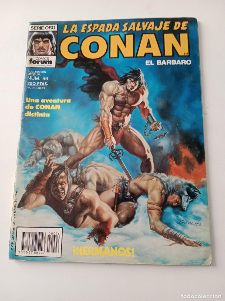 C&oacute;mics: LA ESPADA SALVAJE DE CONAN EL B&Aacute;RBARO N&deg;. 96 - Foto 1