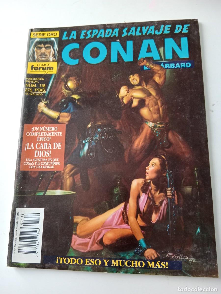 C&oacute;mics: LA ESPADA SALVAJE DE CONAN EL B&Aacute;RBARO N&deg;. 118 - Foto 1