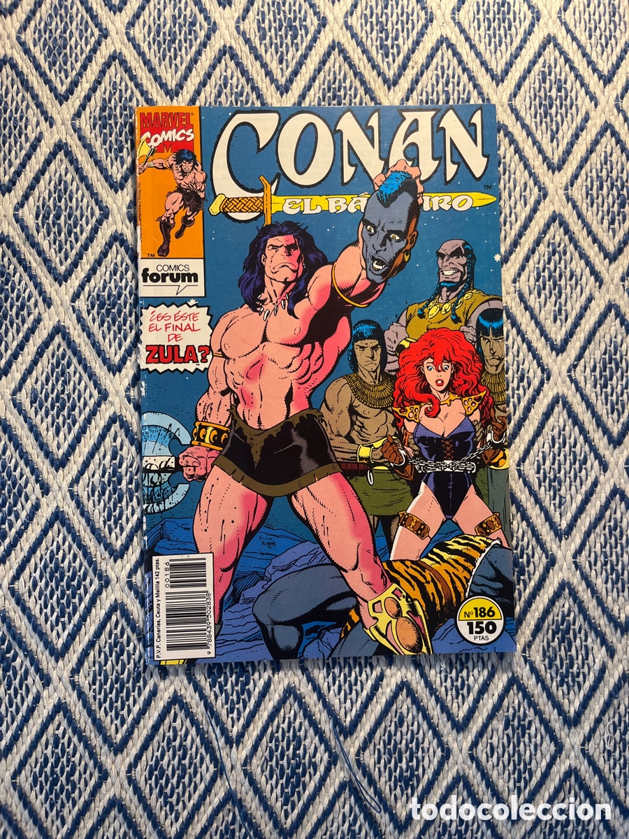 C&oacute;mics: CONAN EL B&Aacute;RBARO, N&Uacute;MERO 186, (C&Oacute;MICS F&Oacute;RUM) - Foto 1