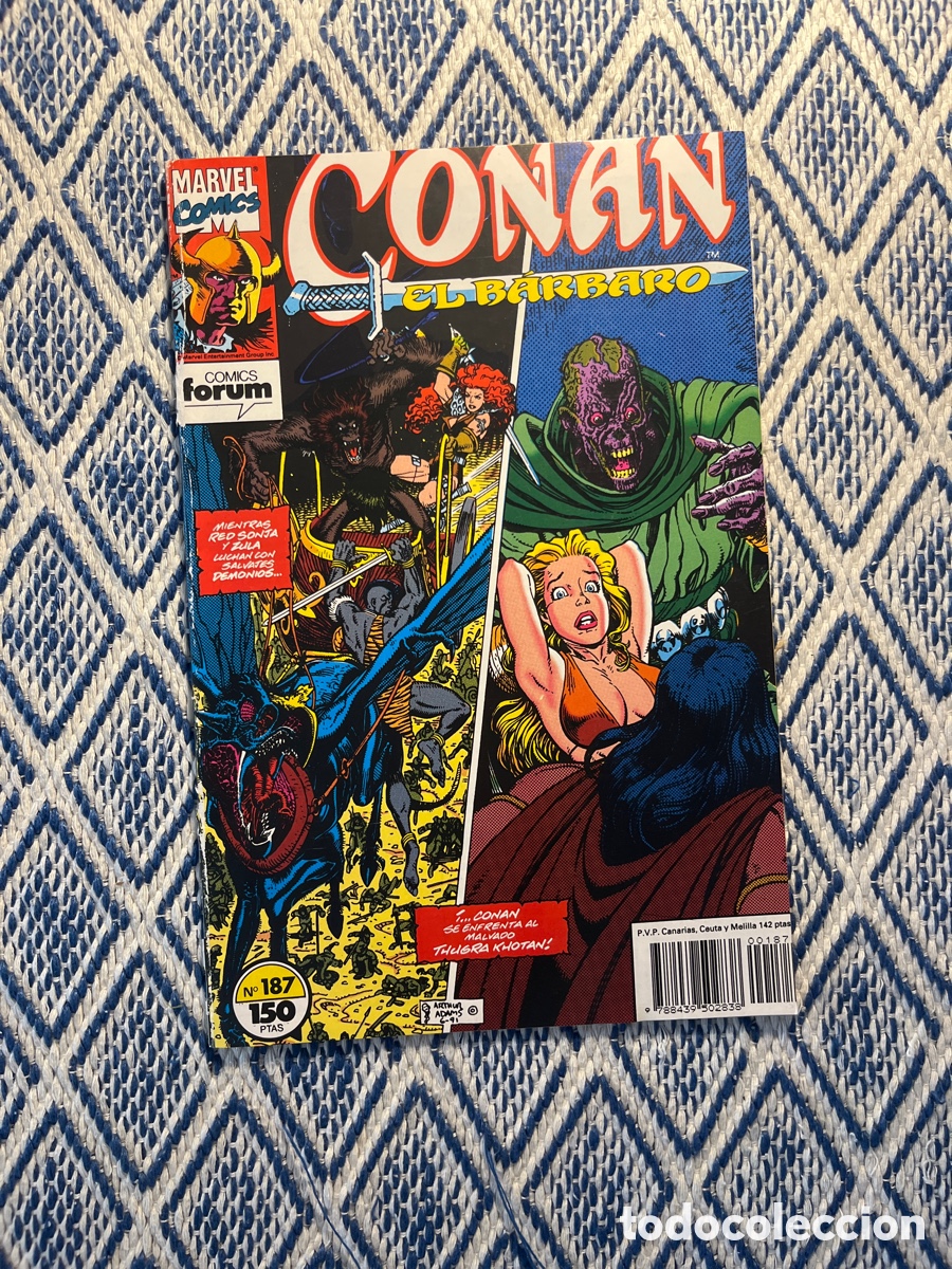 C&oacute;mics: CONAN EL B&Aacute;RBARO, N&Uacute;MERO 187, (C&Oacute;MICS F&Oacute;RUM) - Foto 1