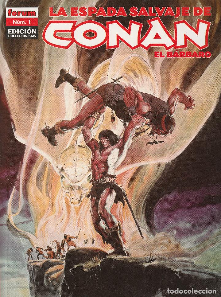 C&oacute;mics: La Espada Salvaje del Conan el B&aacute;rbaro. - Foto 1