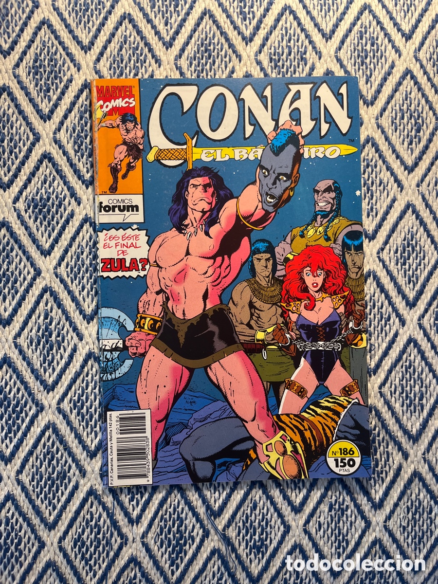 C&oacute;mics: CONAN EL B&Aacute;RBARO, N&Uacute;MERO 186, (C&Oacute;MICS F&Oacute;RUM) - Foto 1