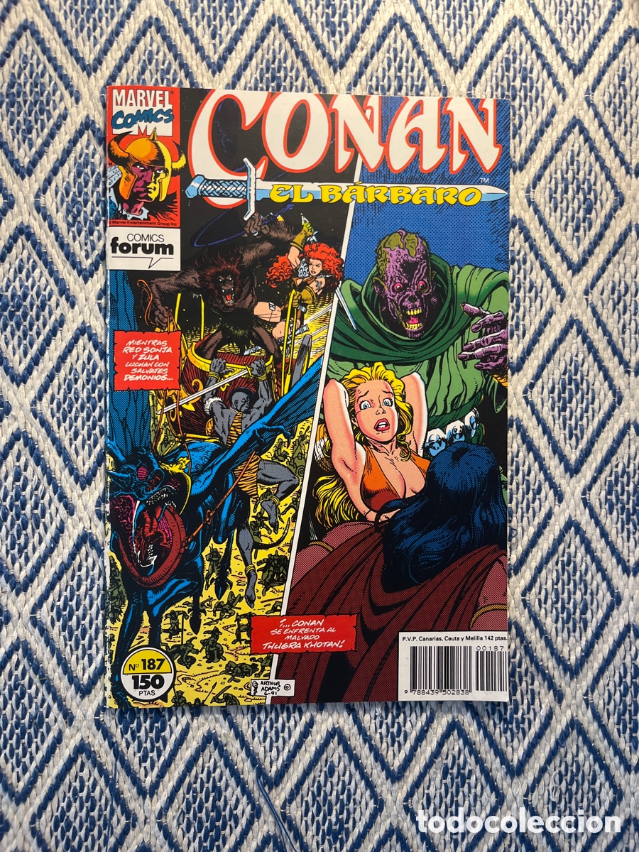 C&oacute;mics: CONAN EL B&Aacute;RBARO, N&Uacute;MERO 187, (C&Oacute;MICS F&Oacute;RUM) - Foto 1