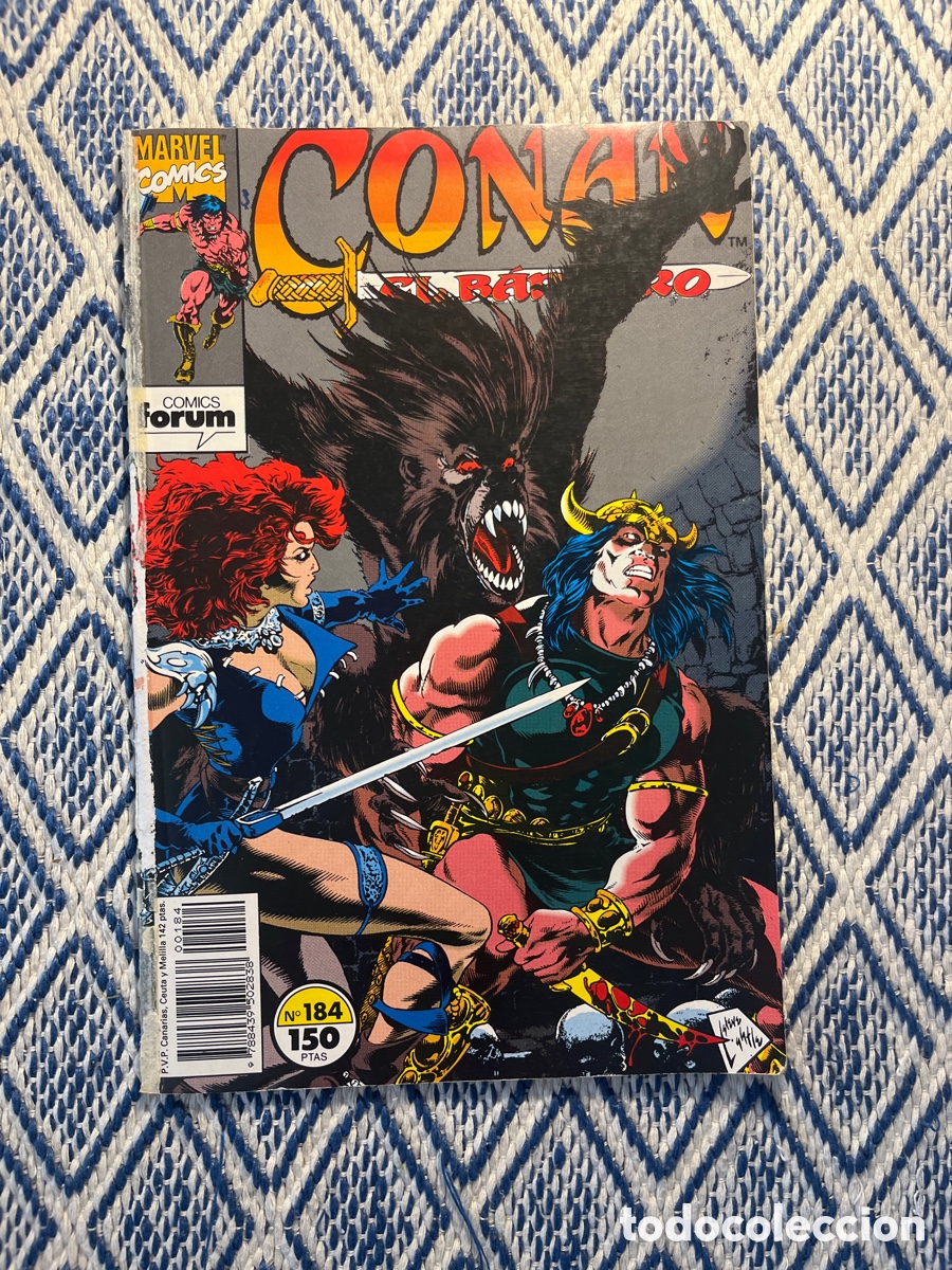 C&oacute;mics: CONAN EL B&Aacute;RBARO, N&Uacute;MERO 184, (C&Oacute;MICS F&Oacute;RUM) - Foto 1