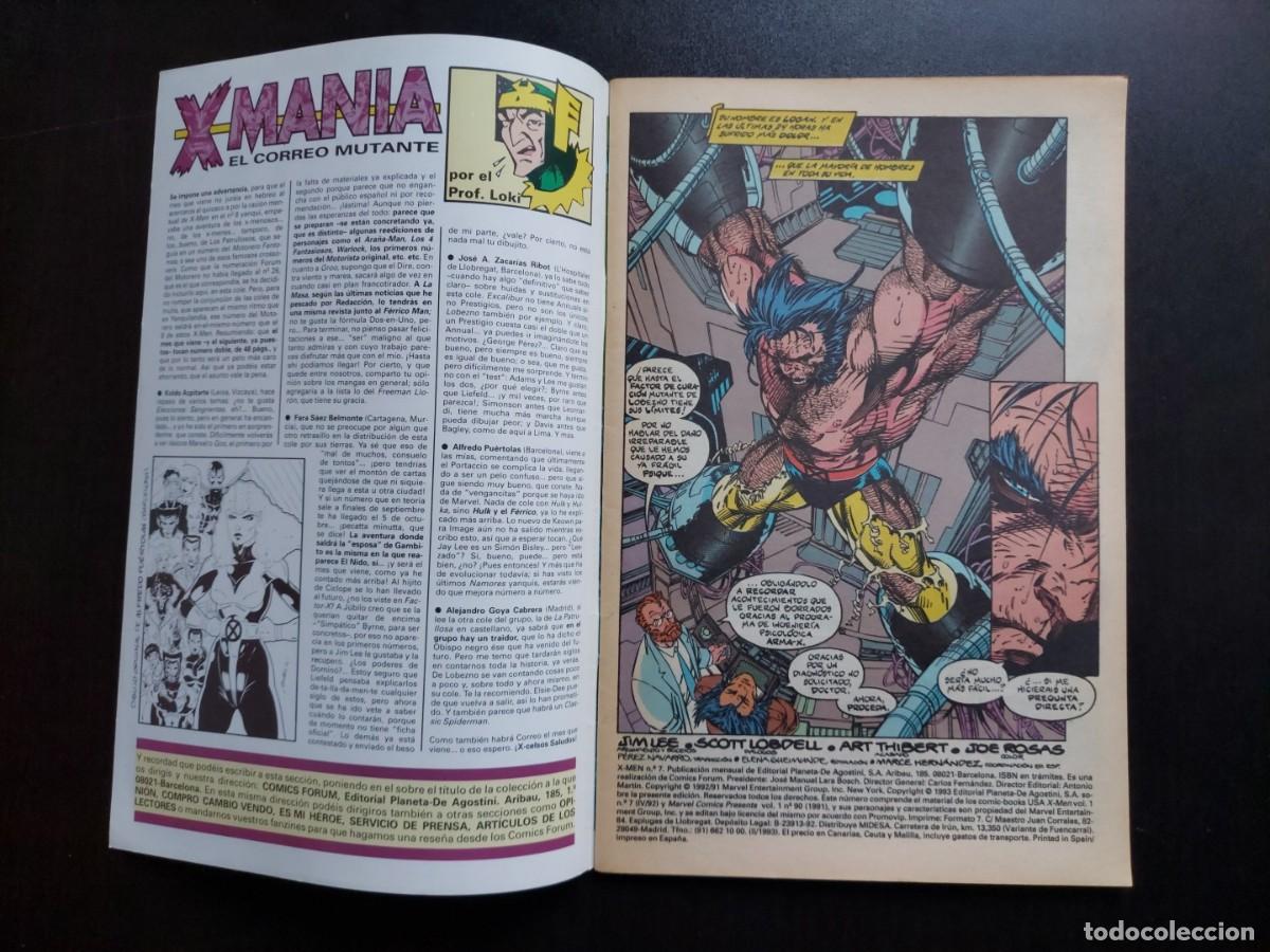 C&oacute;mics: X-Men n&ordm; 7 - C&oacute;mics Forum - A&ntilde;o 1993 - Foto 4
