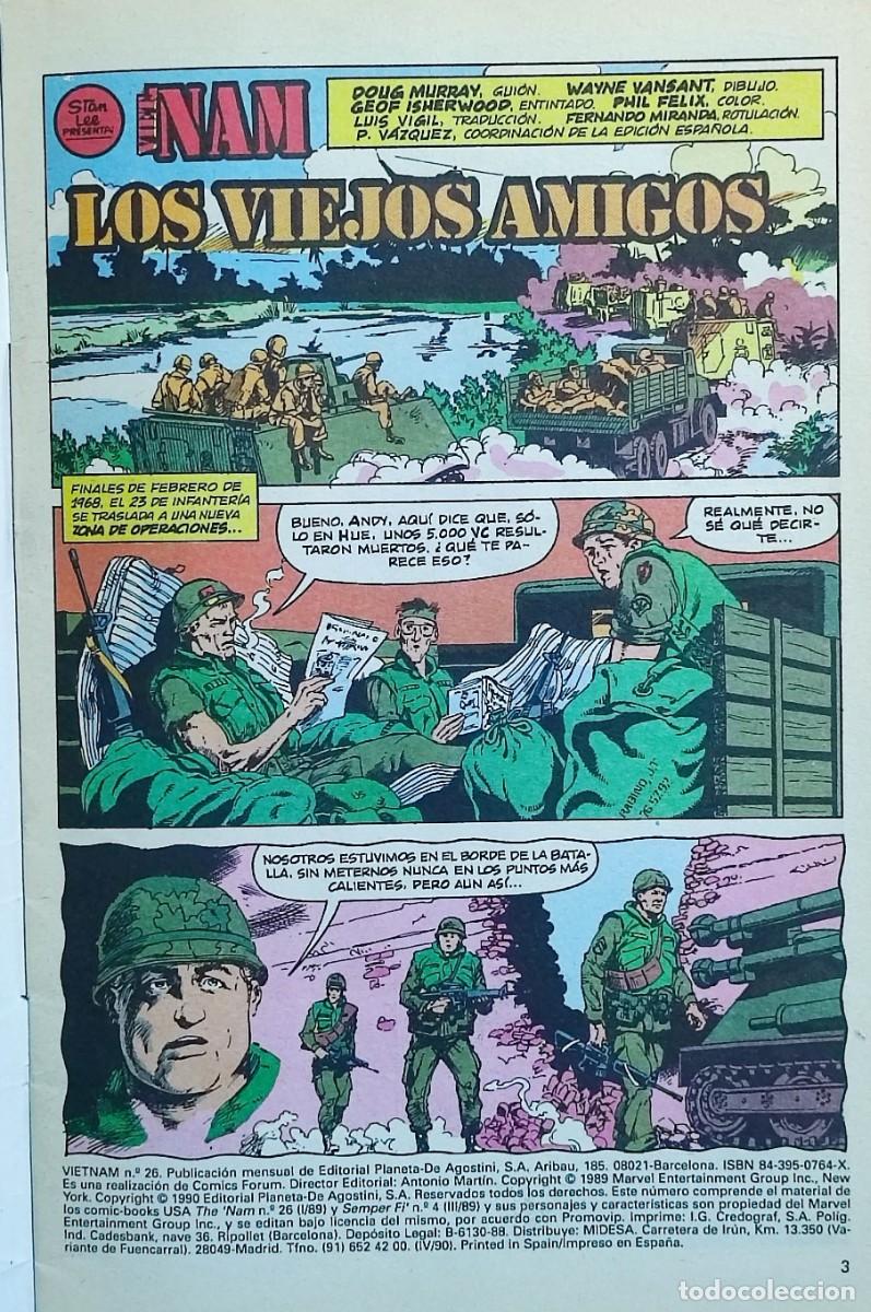 C&oacute;mics: VIET NAM N&ordm; 26 - 1990 EDITORIAL FORUM DE KIOSKO. - Foto 4
