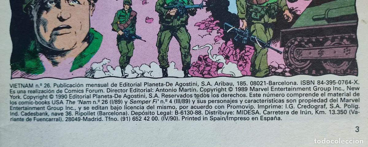 C&oacute;mics: VIET NAM N&ordm; 26 - 1990 EDITORIAL FORUM DE KIOSKO. - Foto 7