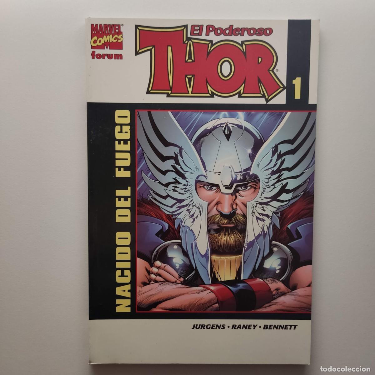 C&oacute;mics: LOTE 4 N&ordm;s EL PODEROSO THOR - 1, 2, 3 Y 5 - TOMOS R&Uacute;STICA 96 PP - Foto 2