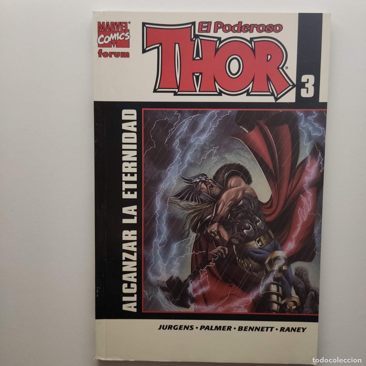 C&oacute;mics: LOTE 4 N&ordm;s EL PODEROSO THOR - 1, 2, 3 Y 5 - TOMOS R&Uacute;STICA 96 PP - Foto 4
