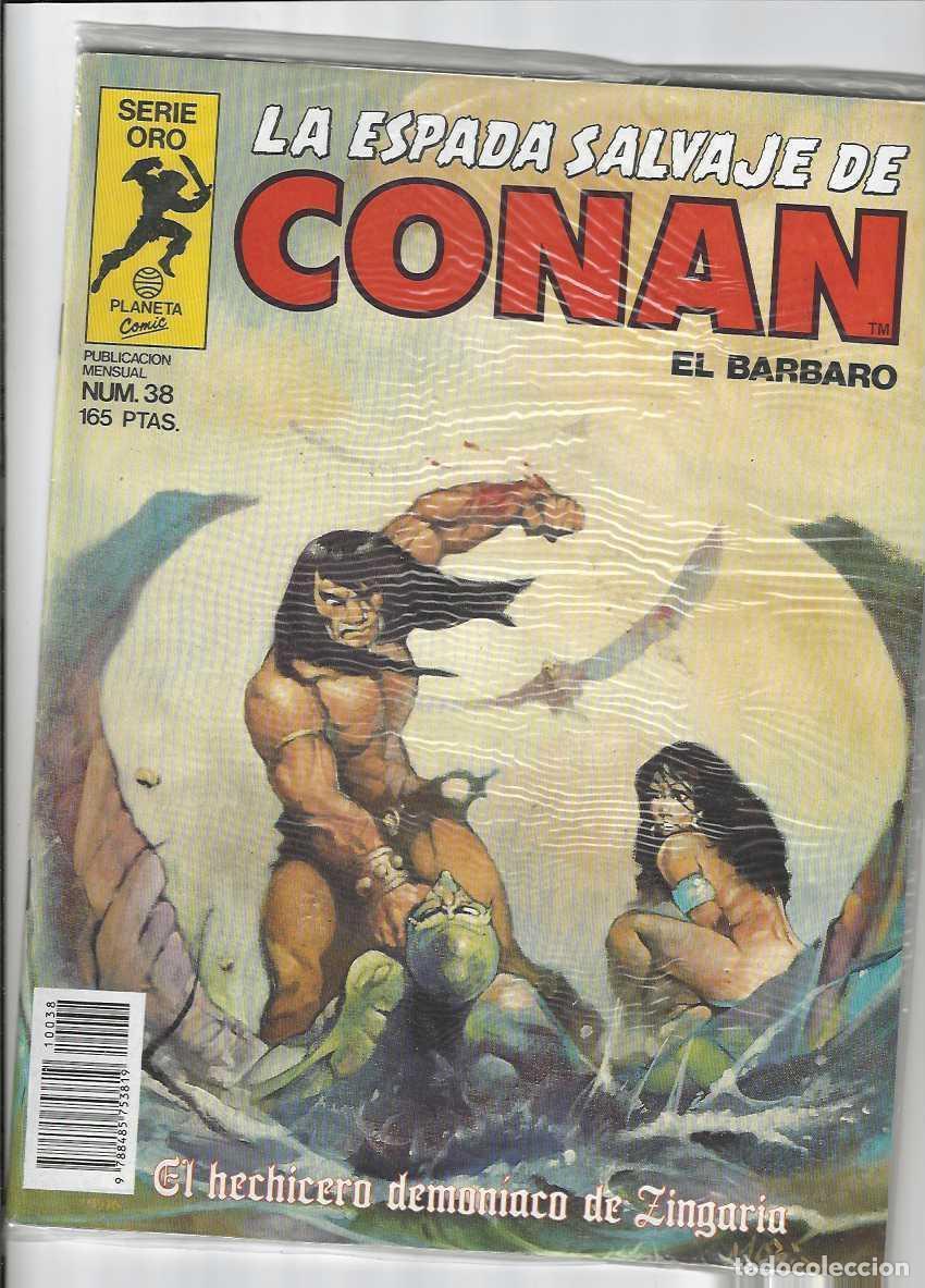 C&oacute;mics: LA ESPADA SALVAJE DE CONAN N&ordm; 38 - 1&ordf; EDICION - Foto 1