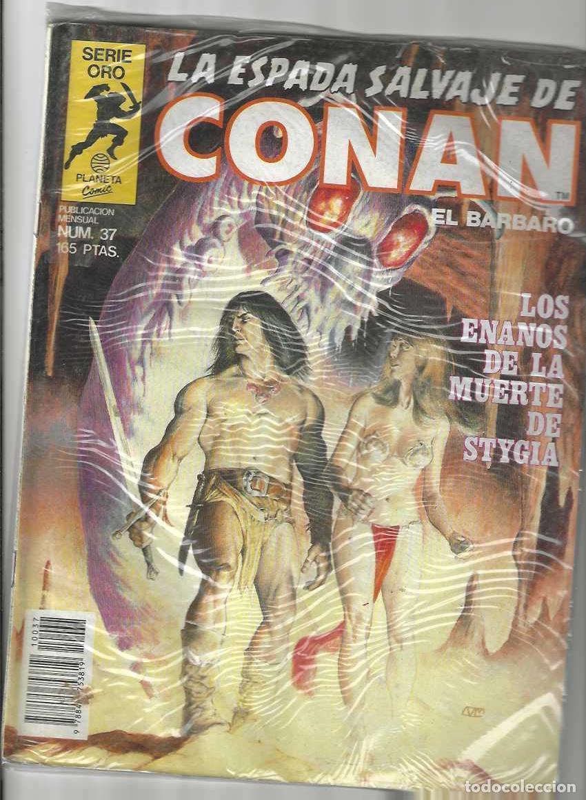 C&oacute;mics: LA ESPADA SALVAJE DE CONAN N&ordm; 37 - 1&ordf; EDICION - Foto 1