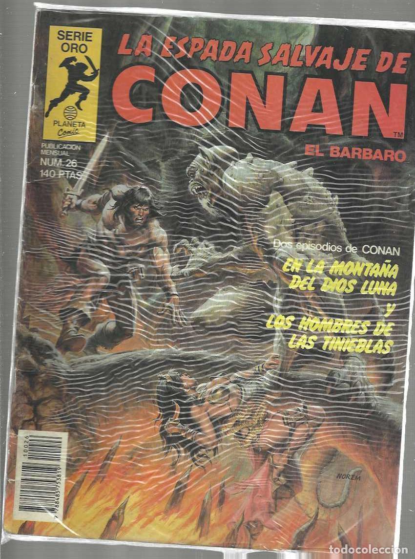 C&oacute;mics: LA ESPADA SALVAJE DE CONAN N&ordm; 26 - 1&ordf; EDICION - Foto 1