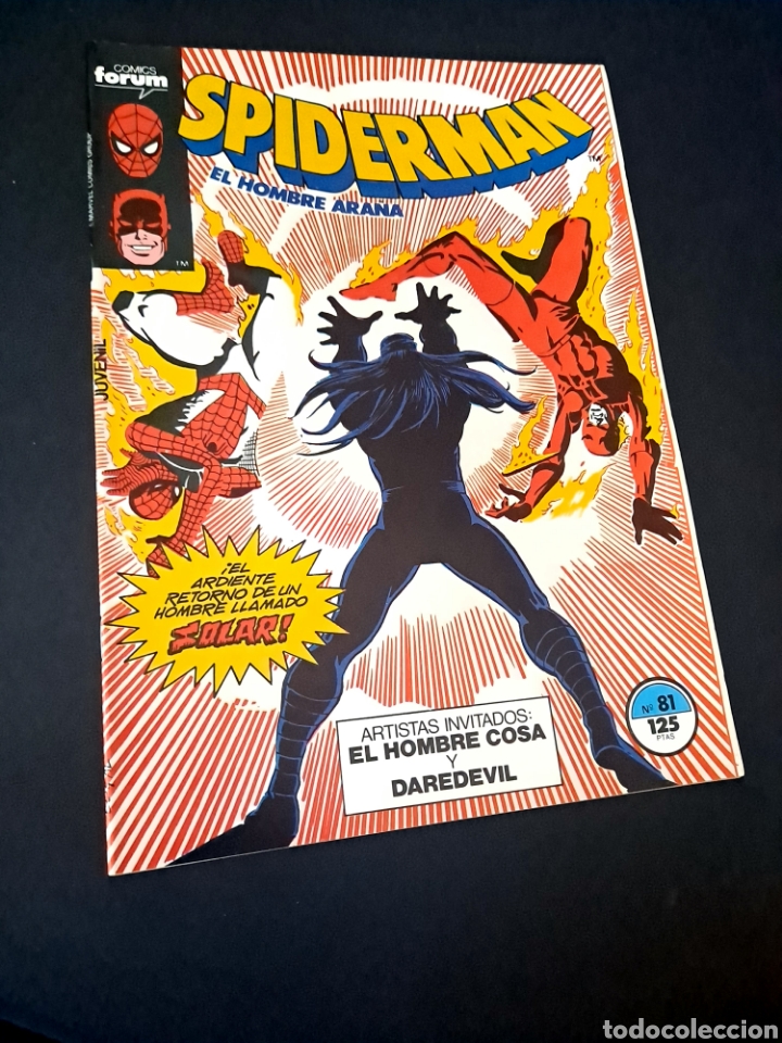 C&oacute;mics: DE KIOSCO SPIDERMAN 81 FORUM COMICS GRAPA - Foto 1