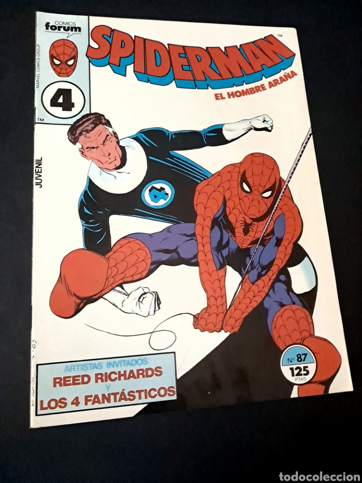 C&oacute;mics: DE KIOSCO SPIDERMAN 87 FORUM COMICS GRAPA - Foto 1