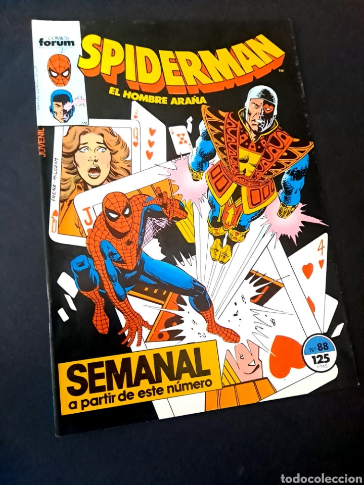 C&oacute;mics: EXCELENTE ESTADO SPIDERMAN 88 VOL.1 FORUM COMICS GRAPA - Foto 1