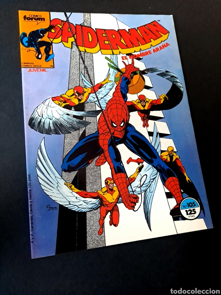 C&oacute;mics: DE KIOSCO SPIDERMAN 105 VOL.1 FORUM COMICS GRAPA - Foto 1
