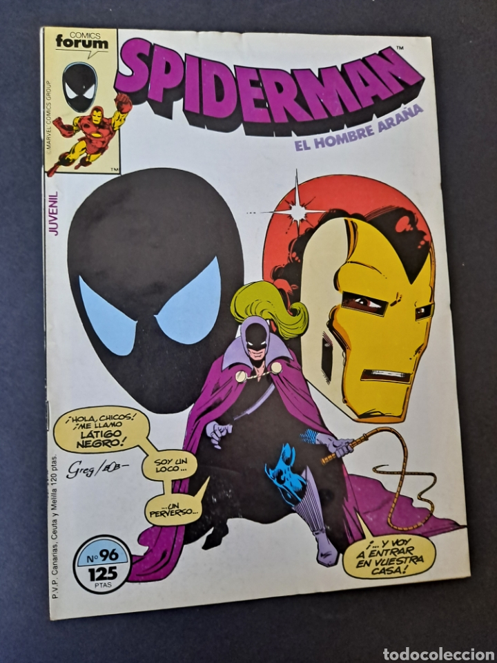 C&oacute;mics: CASI EXCELENTE ESTADO SPIDERMAN 96 VOL.1 FORUM COMICS GRAPA - Foto 1