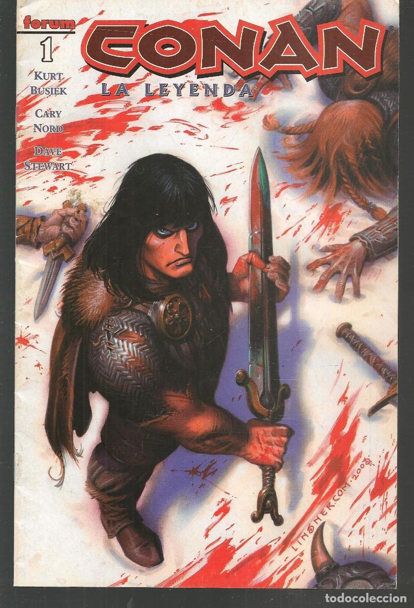 C&oacute;mics: CONAN, LA LEYENDA. N&ordm; 1. FORUM.(ST/A00B) - Foto 1
