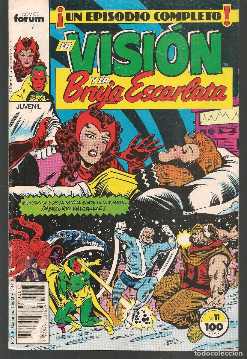 C&oacute;mics: LA VISI&Oacute;N Y LA BRUJA ESCARLATA. N&ordm; 11. FORUM.(ST/A00B) - Foto 1