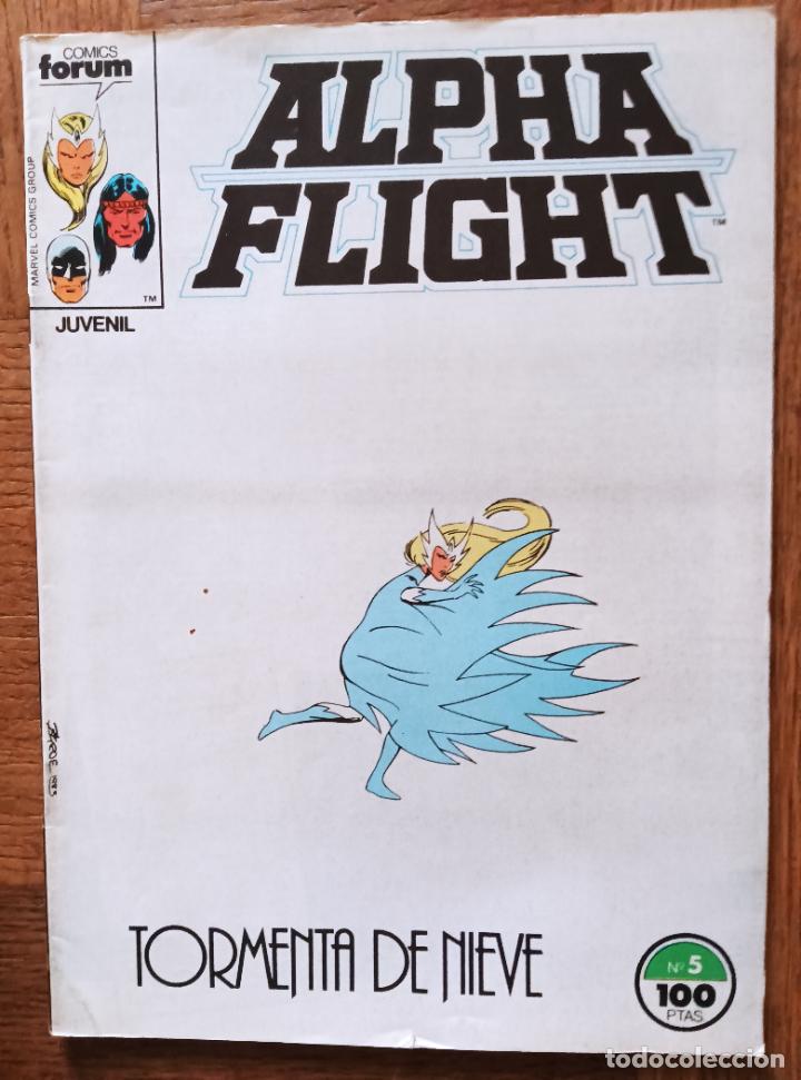 C&oacute;mics: ALPHA FLIGHT V.1 N&ordm; 5 - FORUM MARVEL COMICS - Foto 1