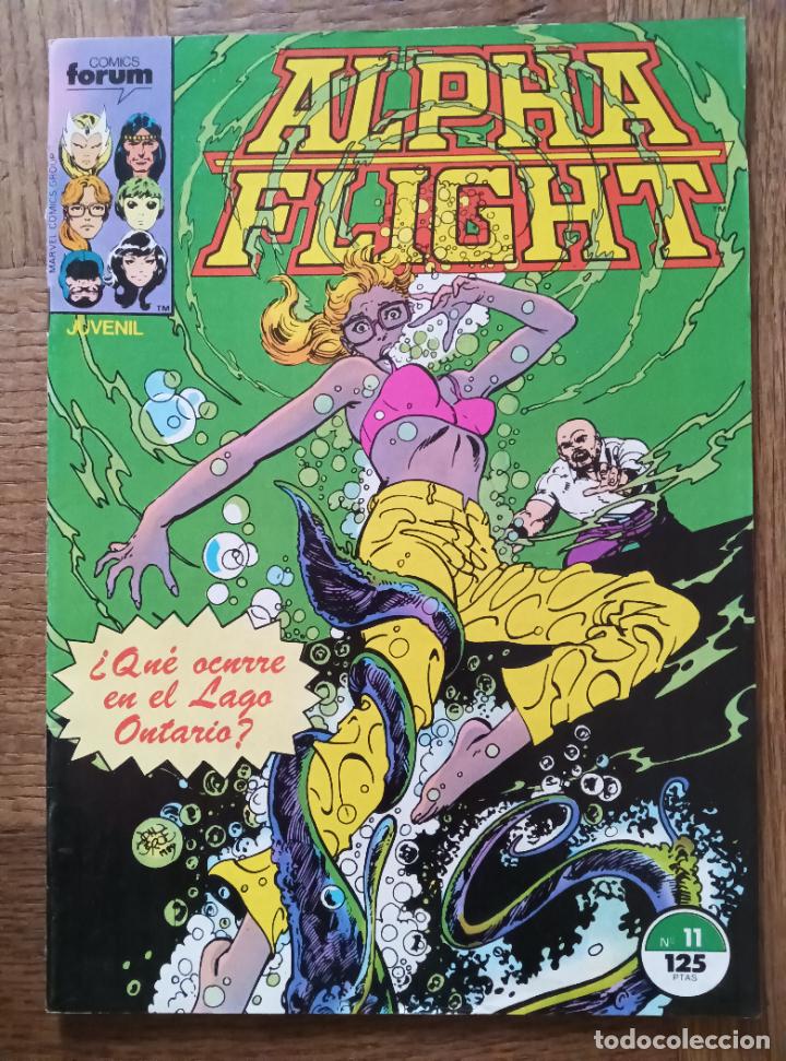 C&oacute;mics: ALPHA FLIGHT V.1 N&ordm; 11 - FORUM MARVEL COMICS - Foto 1